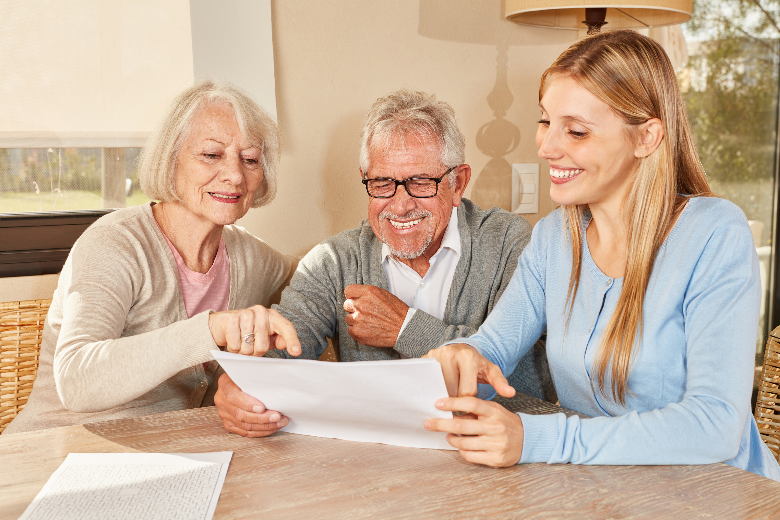 Daughter Help Seniors Plan Their Retirement